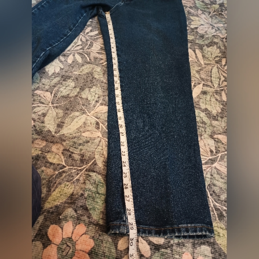 Vtg Wrangler Blues Womens Mom Jeans 10X30 Dark High Rise Retro 90s Cowgirl - Picture 8 of 10